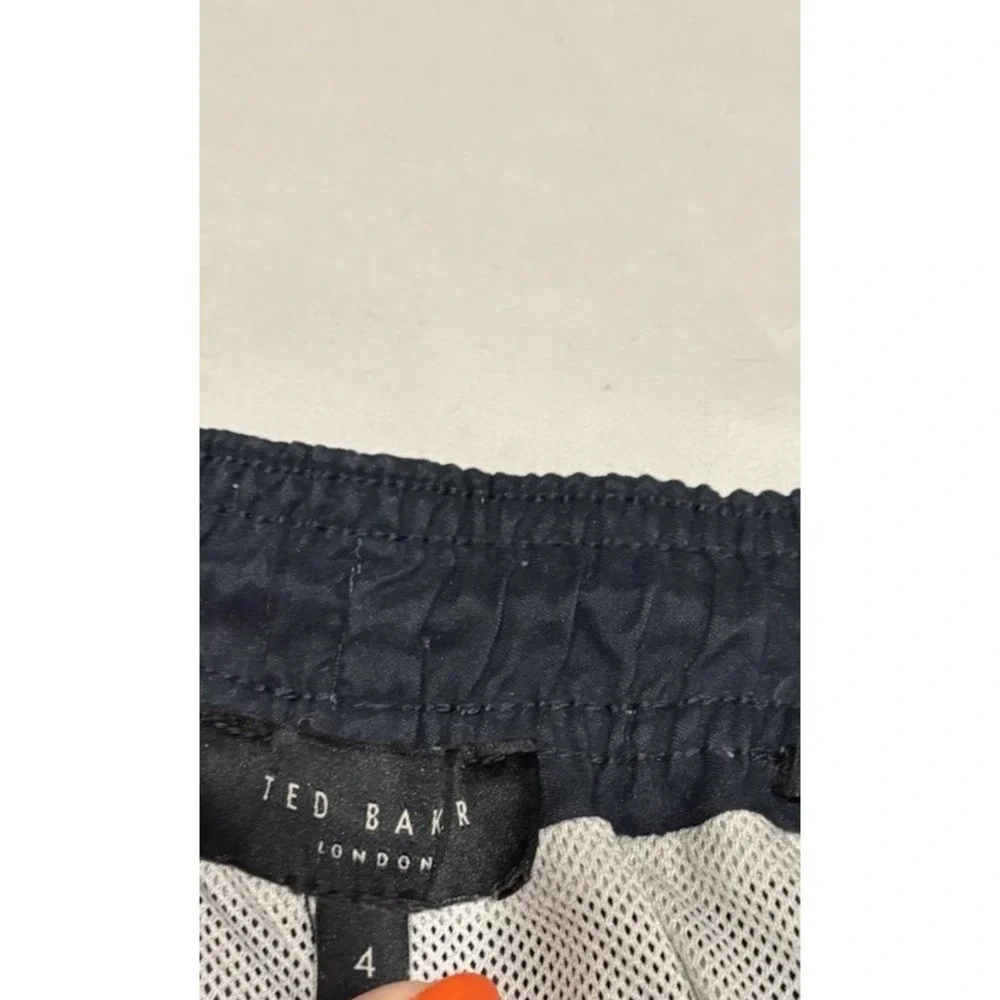 Ted  Baker London Men's Navy Lined 5